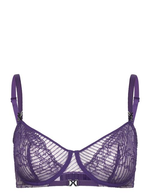 Se Chantelle X Txture Half-Cup Bra Chantelle X Purple ved Booztlet