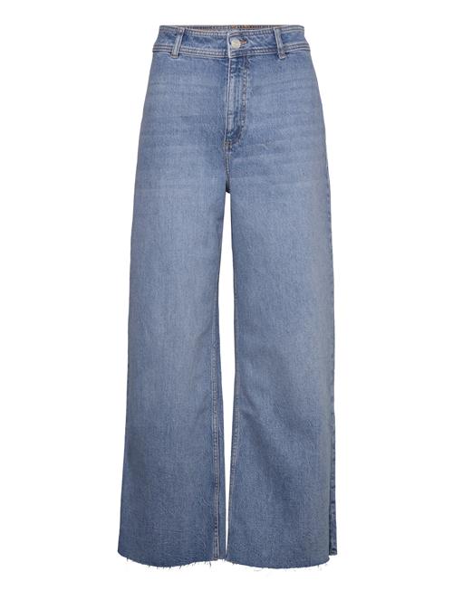 Mango Jeans Culotte High Waist Mango Blue