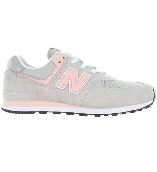 New Balance New Balance Sko - 574 - Rain Cloud/Pink Haze