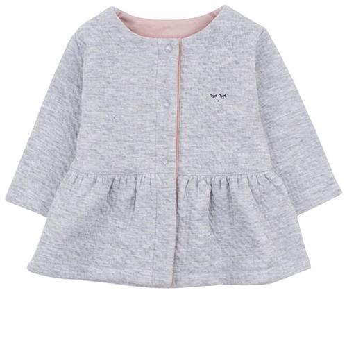 Livly Philo Cardigan Gråmeleret | Grå | 62/68 cm