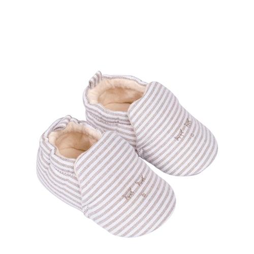 Livly Stribede Babyskoer Beige | Beige | 17 EU