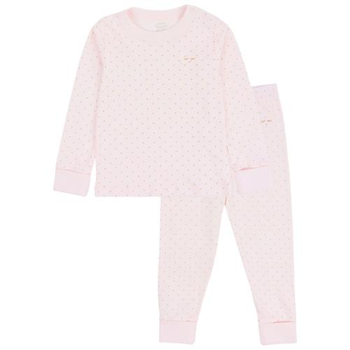 Se Livly Saturday Polkaprikmønstret Pyjamas Lyserød | Lyserød | 80/86 cm ved Babyshop