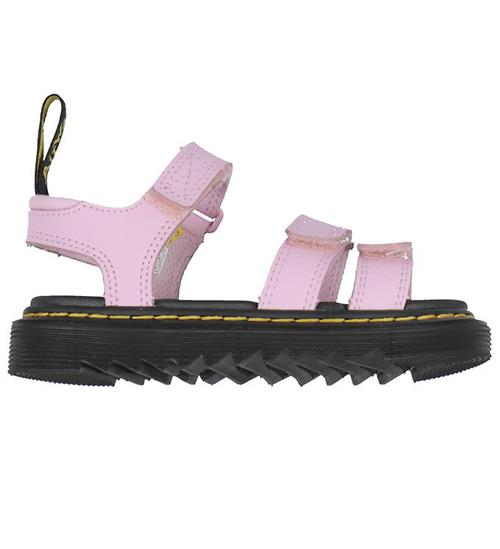 Se Dr. Martens Dr. Martens Sandaler - Klaire J - Athena - Pale Pink ved KidsWorld