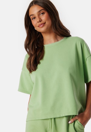 Pieces Pcchilli Summer Loose Sweat Green M