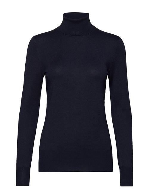 Se Kaffe Astrid Roll Neck Kaffe Navy ved Booztlet