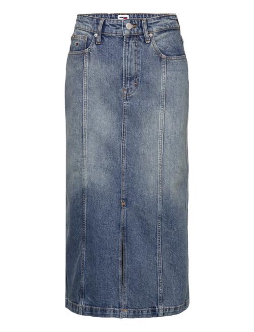 Tommy Jeans Claire Hgh Midi Skirt Ah7134 Tommy Jeans Blue