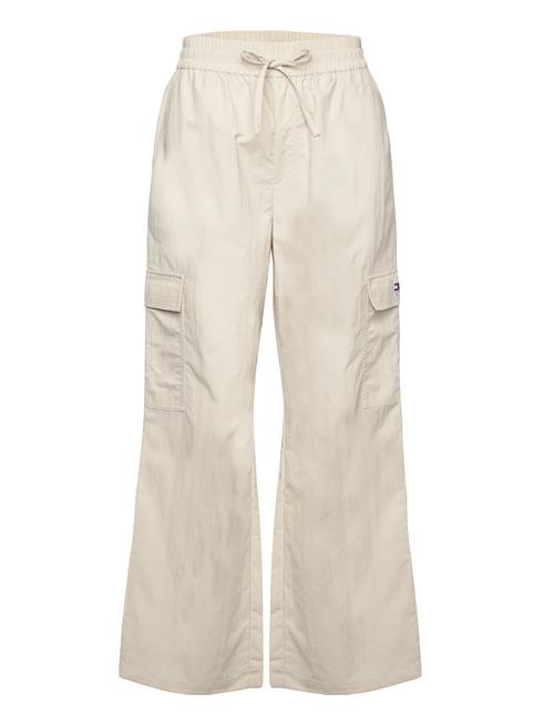 Tommy Jeans Tjw Daisy Elasticated Cargo Pant Tommy Jeans Cream