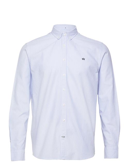 Kronstadt Johan Oxford Stripe Shirt Kronstadt Blue