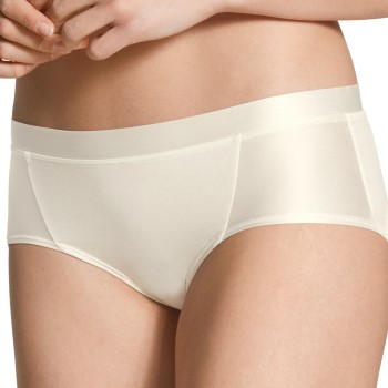 Calida Trusser Cate Hipster Panty Creme bomuld Small Dame