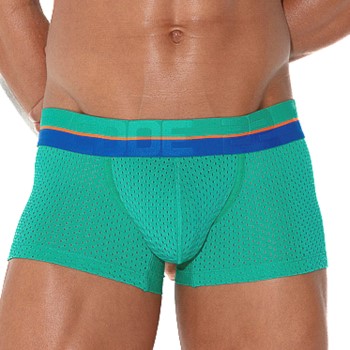 Code 22 Bright Mesh Trunk Grøn Large Herre