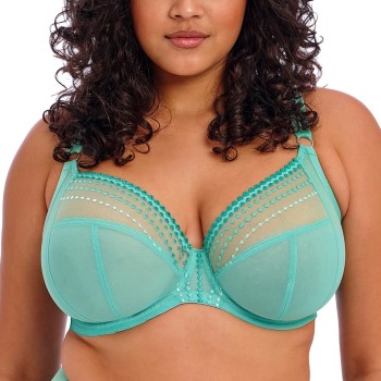 Elomi Bh Matilda Underwired Plunge Bra Turkise I 90 Dame