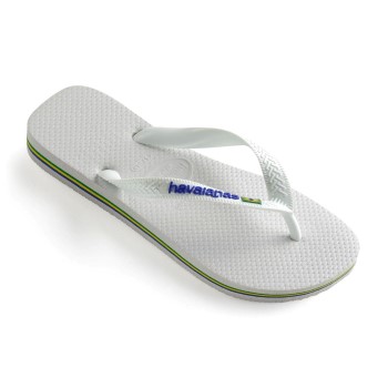 Havaianas Brasil Logo Hvid Str 35/36