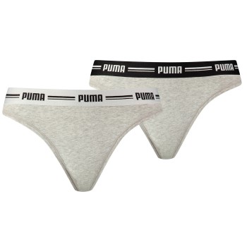 Puma Trusser 2P Iconic Solid String Grå Large Dame