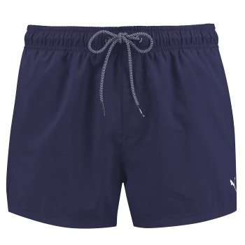 Puma Badebukser Short Length Swim Shorts Marineblå polyester Small Herre