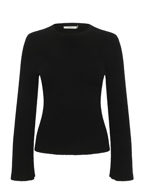 Gestuz Antaligz Peplum Wool Pullover Gestuz Black