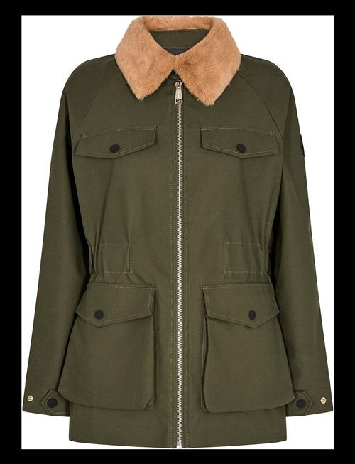 MOS MOSH Mmcampbell Coated Parka MOS MOSH Green