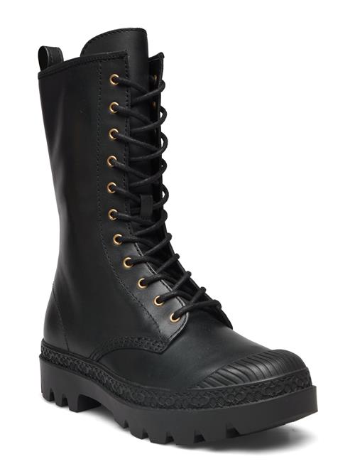 Coach Tasha Leather Boot Coach Black