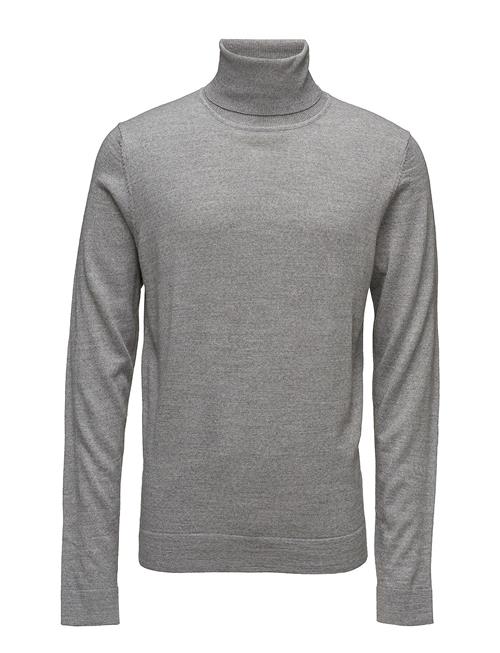 Se Lindbergh Merino Knit Roll-Neck Lindbergh Grey ved Booztlet