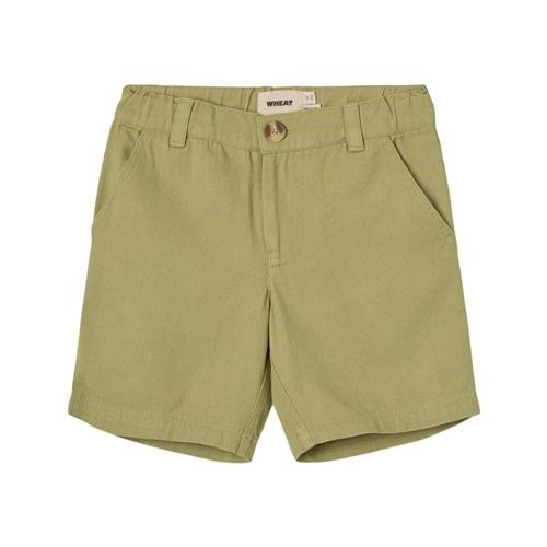 Wheat Mogens Chinoshorts Sage | Grønn | 104 cm