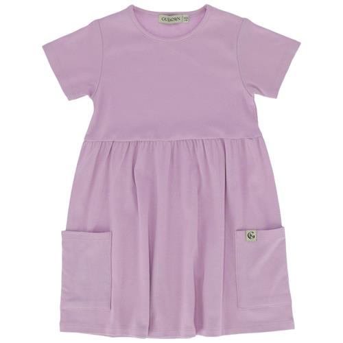 Se Gullkorn Design Munter Kjole Lavendel | Lilla | 110/116 cm ved Babyshop