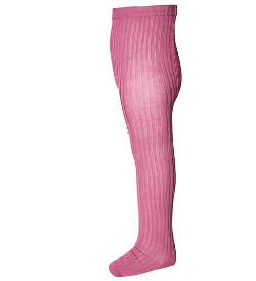 Melton StrÃ¸mpebukser - Rib - Dusty Pink