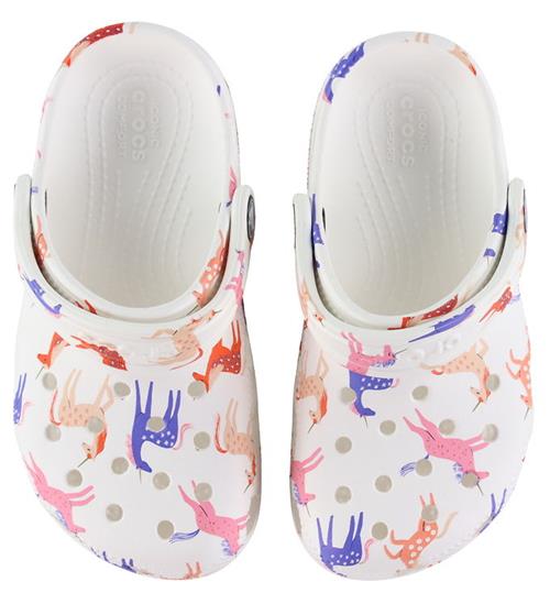 Se Crocs Crocs Sandaler - Classic Character Print Clog K - Unicorn ved KidsWorld