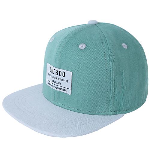 Lil' Boo Copenhagen Kasket - Organic Block Snapback - GrÃ¸n