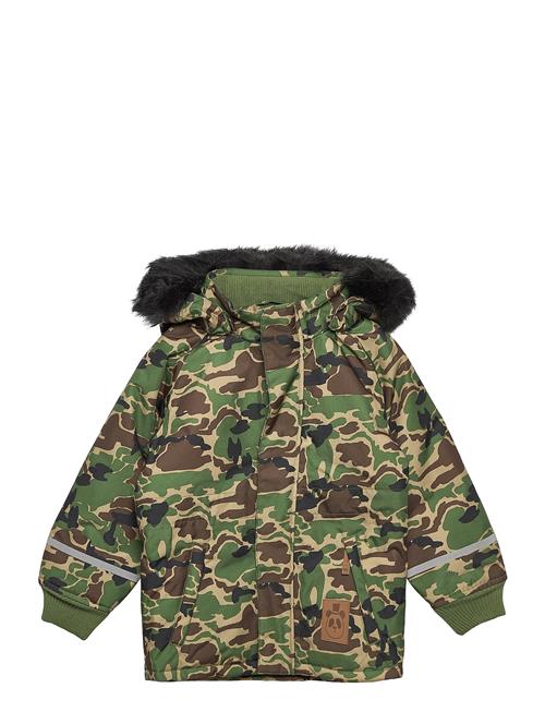 Se Mini Rodini K2 Camo Parka Mini Rodini Green ved Booztlet