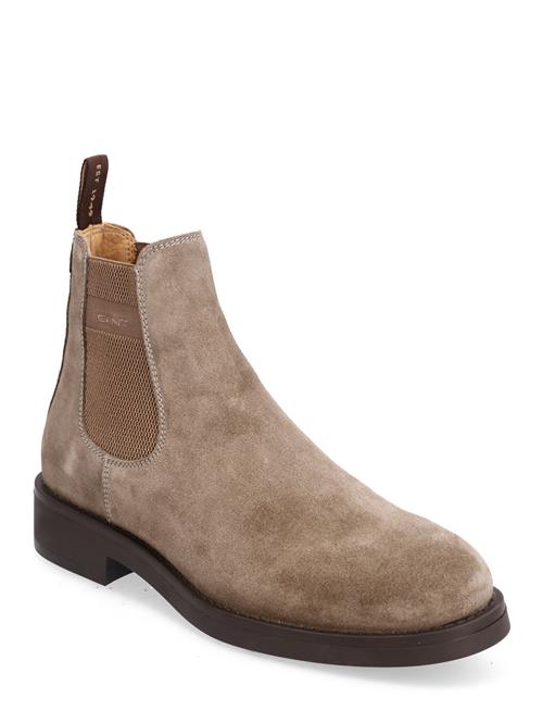 Se GANT Prepdale Chelsea Boot GANT Beige ved Booztlet