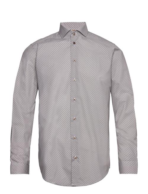 Bosweel Shirts Est. 1937 Slim Fit Mens Shirt Bosweel Shirts Est. 1937 Beige