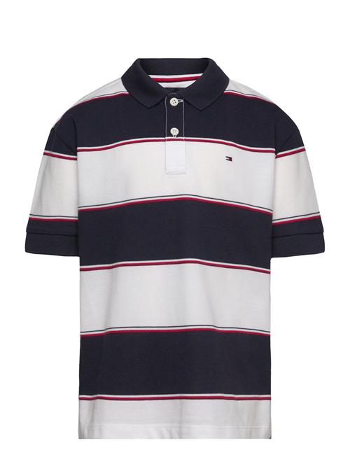 Tommy Hilfiger Global Rugby Stripe Polo S/S Tommy Hilfiger Patterned