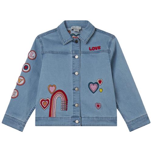 Se Stella McCartney Kids Broderet Cowboyjakke Blå | Blå | 8 years ved Babyshop