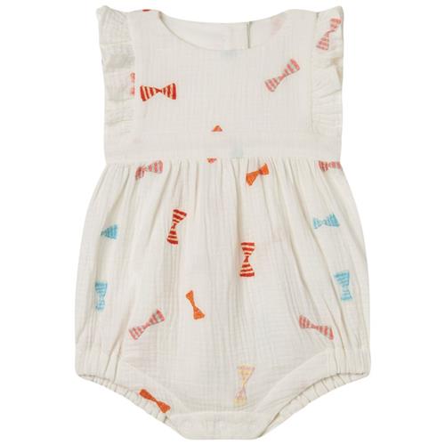 Stella McCartney Kids Broderet Romper Cremefarvet |  | 3 months