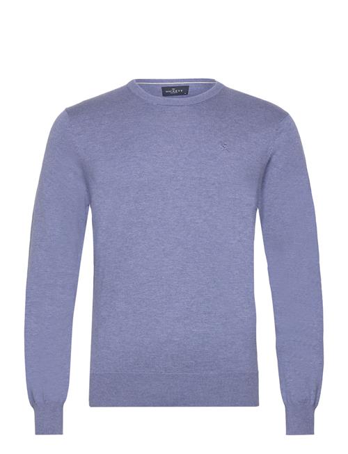 Hackett London Cotton Silk Crew Hackett London Blue