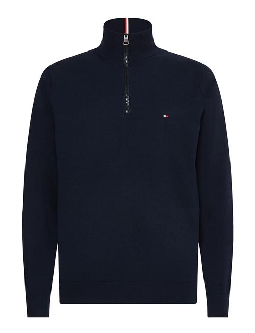 Se Tommy Hilfiger 1985 Zip Mock Tommy Hilfiger Navy ved Booztlet