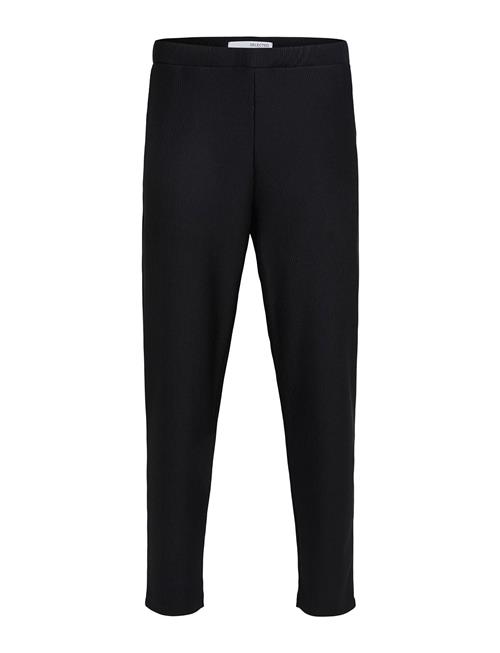 Selected Homme Slhstraight196-Plisse Trouser Ex Selected Homme Black