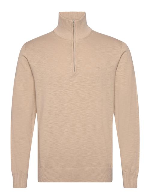 GANT Cotton Flamme Halfzip GANT Beige