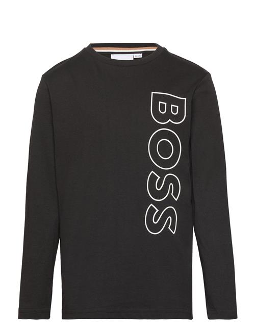 Se BOSS Long Sleeve T-Shirt BOSS Black ved Booztlet