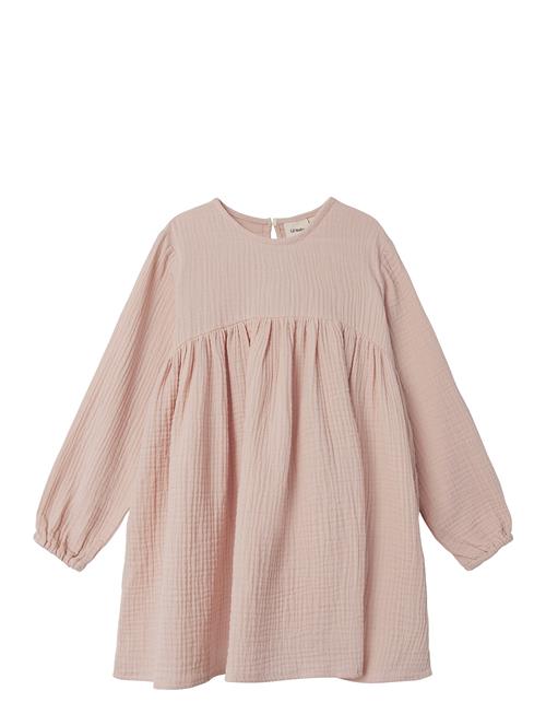 Lil'Atelier Nmfbiba Ls Loose Dress Lil Lil'Atelier Pink