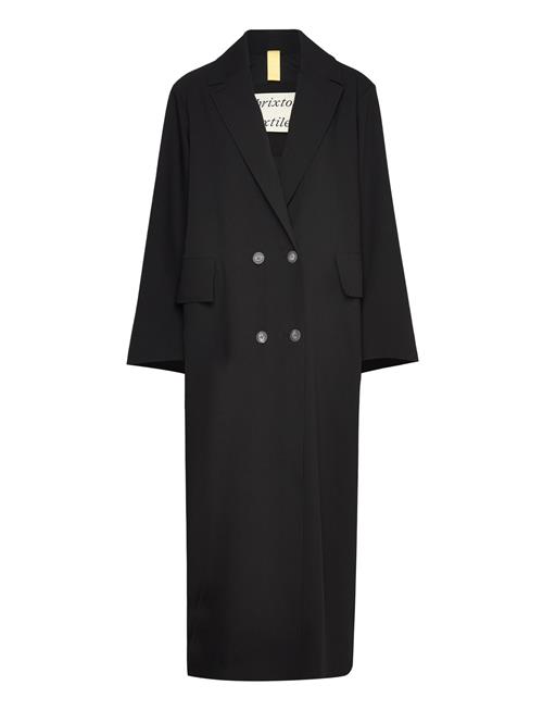 Brixtol Textiles Olivia - Wool Coat Brixtol Textiles Black