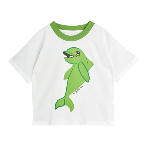 Mini Rodini GOTS Dolphin T-shirt Hvid | Hvid | 92/98 cm