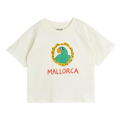 Mini Rodini GOTS Parrot T-shirt Naturhvid |  | 104/110 cm