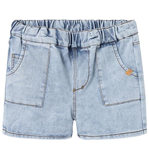 Lil Atelier Lil Atelier Shorts - Denim - NmmBen - Light Blue Denim