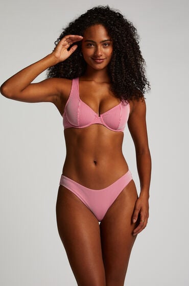 Se Hunkemöller Rio Bikinitrusse Fiji pink ved Hunkemøller