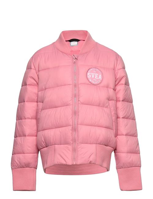 Svea K. B Quilted Bomber Jacket Svea Pink