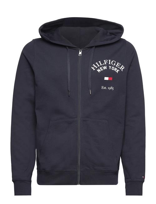 Tommy Hilfiger Wcc Arched Varsity Zip Thru Tommy Hilfiger Navy