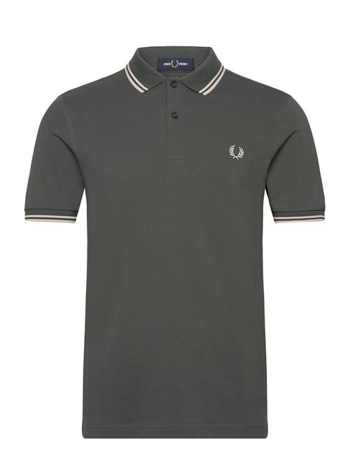 Fred Perry Twin Tipped Fp Shirt Fred Perry Grey