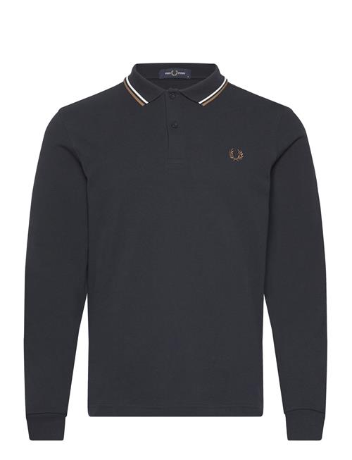 Fred Perry Ls Twin Tipped Shirt Fred Perry Navy