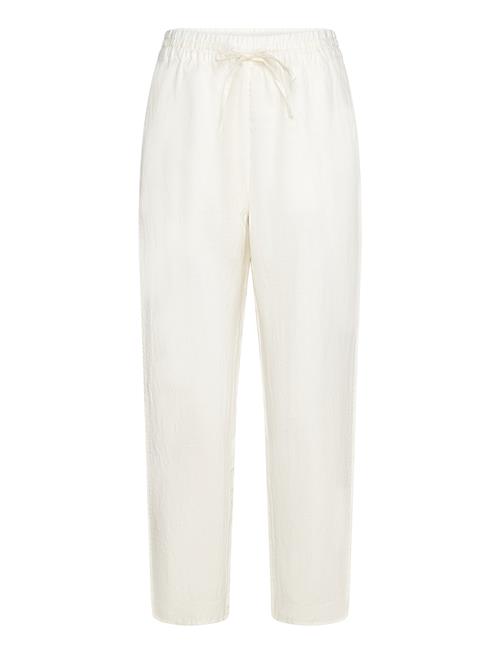 Linen Trousers Rosemunde White