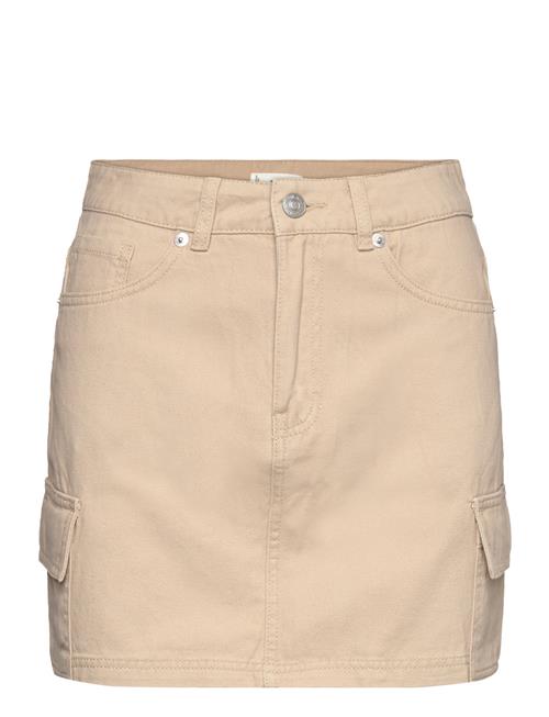 Se Cargo Miniskirt Mango Beige ved Booztlet